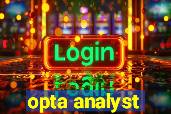 opta analyst